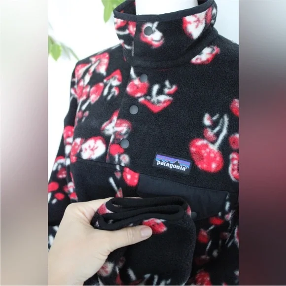 RARE: Patagonia - Forest Mushroom Limited Snap-T Fleece Synchilla Small - Picture 5 of 9